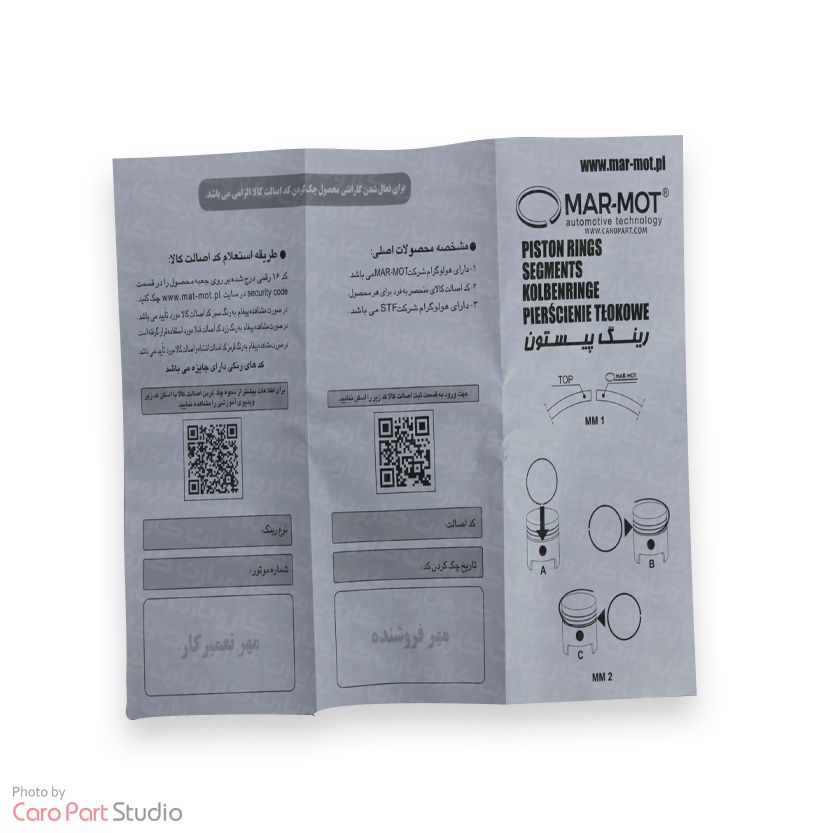 رینگ موتور پژو 206