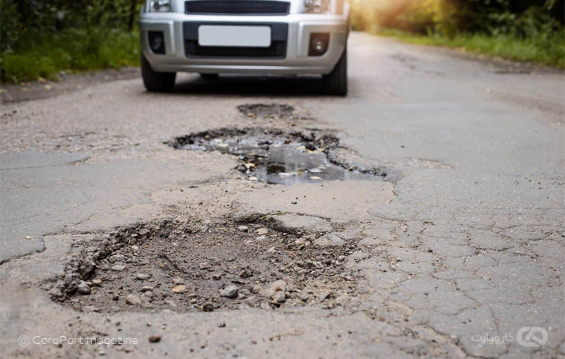 صدای تق تق چرخ جلو در دست انداز و بررسی علت‌های خرابی جلوبندی خودرو